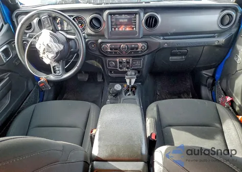 2021 Jeep Wrangler Unlimited Sport from USA, damaged, VIN 1C4HJXDN2MW824700